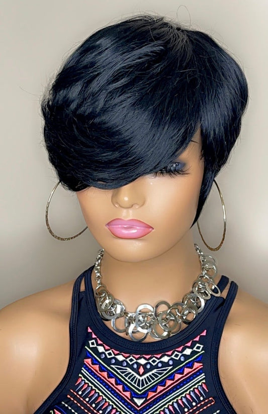 100% Human Hair Short cut until